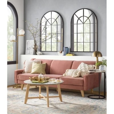 صورة طاولة جانبية خشب طبيعي -كاڤا