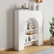 Picture of Laserra Bookcase with 3 Shelves - Natural Wood