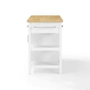 Flury Small Kitchen Island with storage
