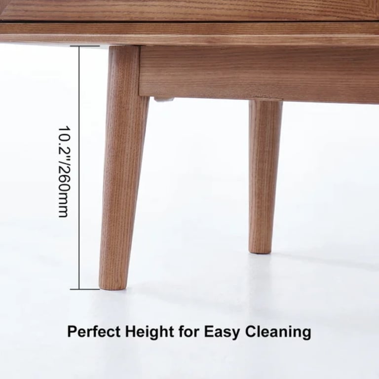 Classy - Natural wood with Rattan sideboard