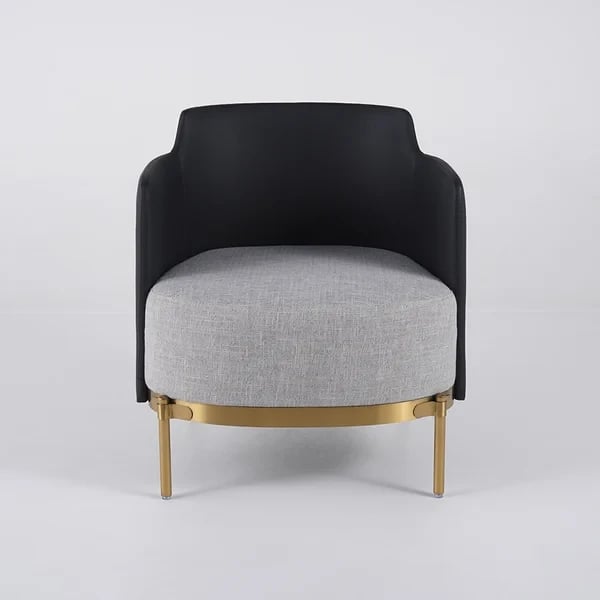 Picture of Debora Natural Wood Arm Chair – Elegant Comfort with Artistic Flair