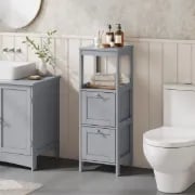 Picture of Lisa Natural wood Bathroom cabinet