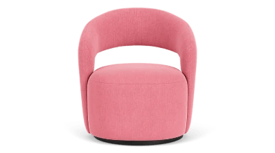 Picture of Patchie Patchwork Accent Chair – Soft Upholstery with Natural Wood Base