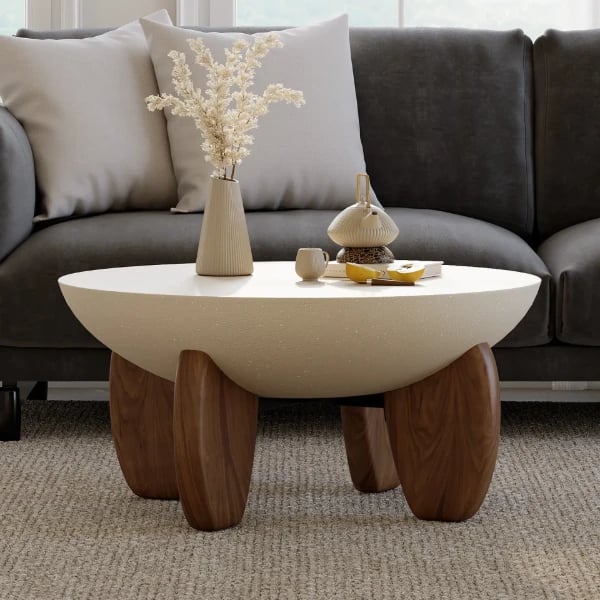 Picture of Lecrame Coffee table - Natural wood