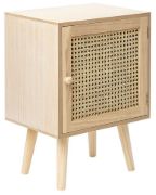 Picture of Pauline – Rattan Single-Door Bedside Table