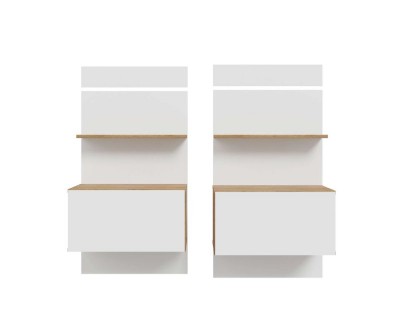 صورة سولانا طقم غرفة نوم مودرن – خشب طبيعي