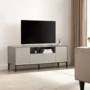 Picture of Marva Modern TV Stand with Practical Design – Natural Wood