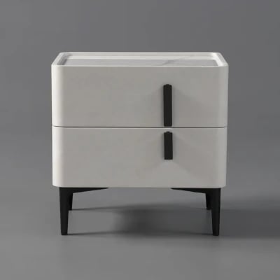 Picture of Ferezi Modern Nightstand - 2 drawers
