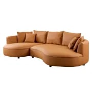 Picture of Mercato L-Shaped Sectional – Natural Wood