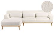 Picture of Milano L-Shaped Sectional – Natural Wood