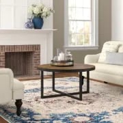 Dillwyn Cross Legs Coffee Table