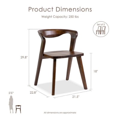 Virel Dining Set – Sculptural Natural Wood Design