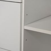 Bilo Kitchen Storage Cabinet – Natural Wood with Smart Organization