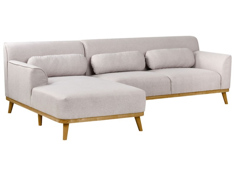 Picture of Milano L-Shaped Sectional – Natural Wood