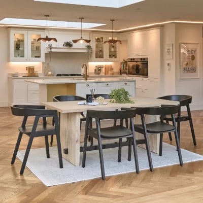 Picture of Renzo Natural Wood Dining Table