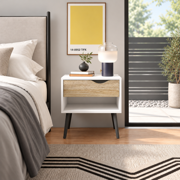 Karna Drawer Nightstand