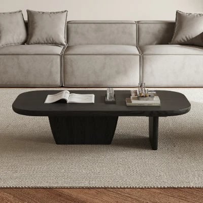 صورة Vireon Modern Oval Coffee Table
