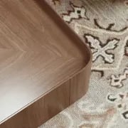 صورة طاولة القهوة المربعة لونادو – خشب طبيعي بلون بني أنيق