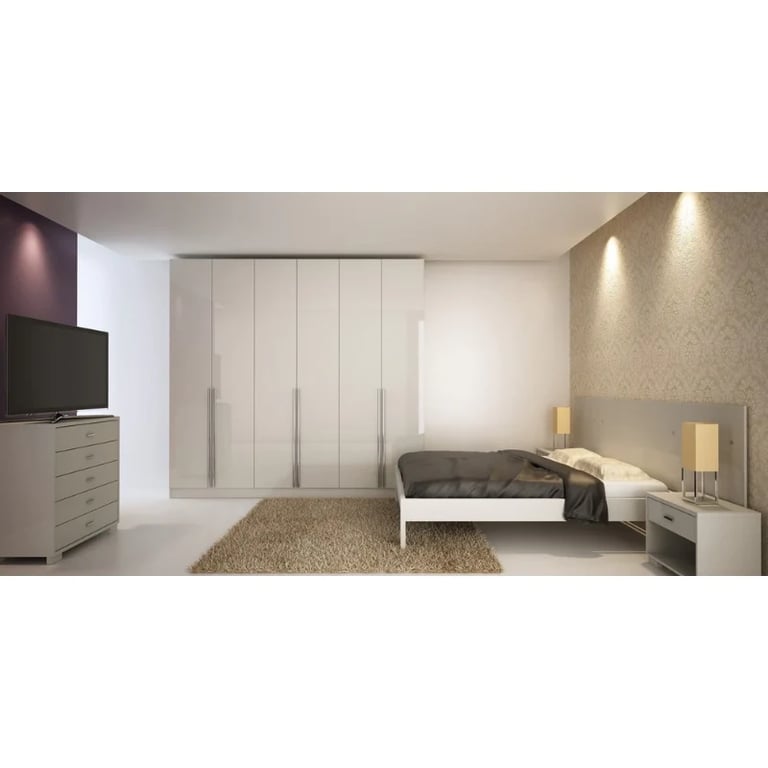 Picture of Manchin Elegant 6-Door Wardrobe