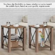 Picture of Celia - Natural wood Side table