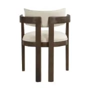 Aurex – Elegant Dining Set | Natural Wood with Golden Accents