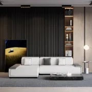 Picture of Lunvia Convertible Sleeper Sofa – L-Shaped Modular Design