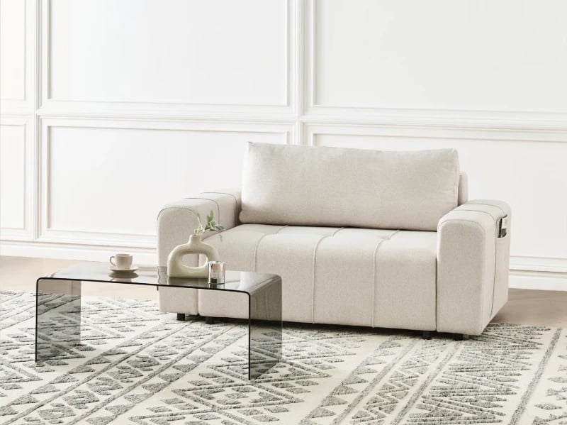 صورة باراديس – كنبة سرير قابلة للتحويل مصنوعه من الخشب الطبيعي.