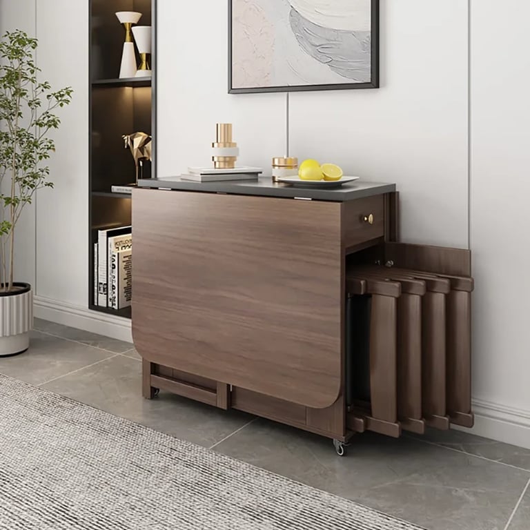 Picture of Sai Rectangle Folding Dining Table Set