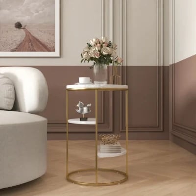 Picture of Roche Metal Side table - 3 Shelves