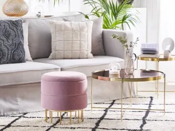 Picture of Ottoman Bijou - Natural wood