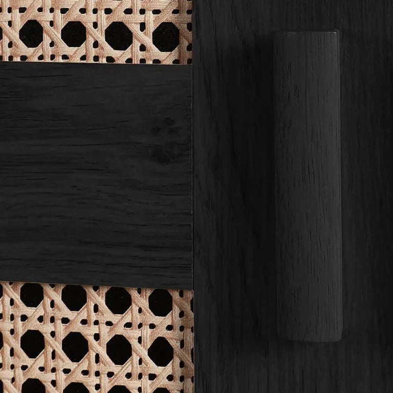 Picture of Ezra – 2-Door Wardrobe in Treated Natural Wood