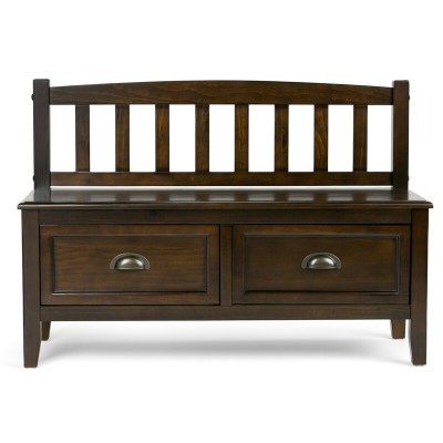 Madlin Wood Drawer Storage Bench