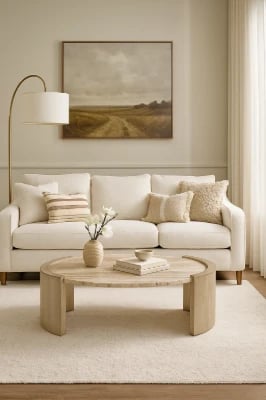 Grace Coffee table - Natural wood