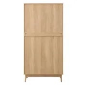 Picture of Celyn – Rattan 2-Door Wardrobe with Drawer