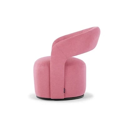 Picture of Patchie Patchwork Accent Chair – Soft Upholstery with Natural Wood Base