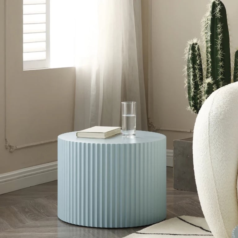 صورة آڤارا  طاولات متداخلة دائرية من الخشب الطبيعي