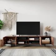 Picture of Avento Longline TV Unit – Natural Wood, 4 Doors