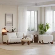 Picture of "Arbella" Sofa – Natural Wood