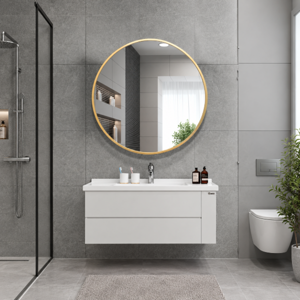 Picture of Curyna Round  Wall Mounted Mirror