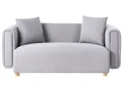 Joli Sofa - Modern 2-Seater Natural wood.