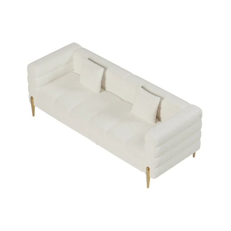 Liora set  with a natural wood base