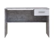 Picture of slate Modern Desk with Drawer & Lower Shelf – Natural Wood