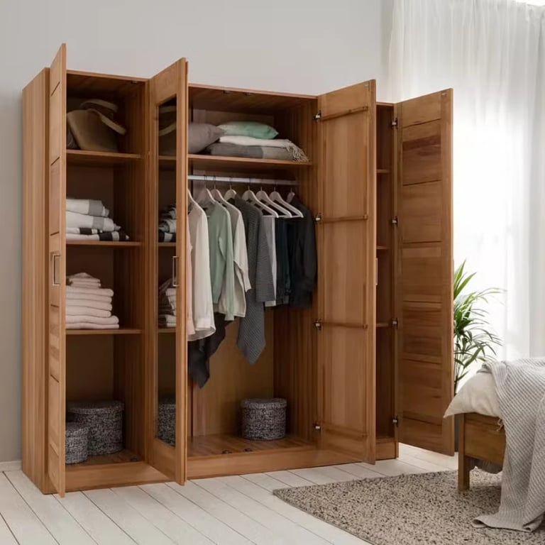 Picture of Landvetter door wardrobe with Mirror