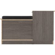 Picture of Giral 12 Pair Shoe Storage Bench - Black