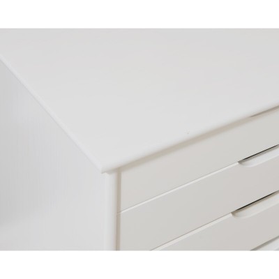 صورة وحدة تخزين بريشاى بـ 6 أدراج بعجلات – عملية وعصرية قابلة للتحريك