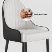 Picture of Vera Luxe Dining Chair  with Natural Wood