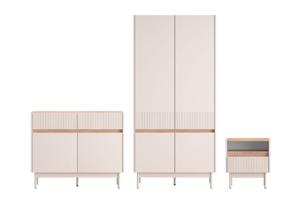 Picture of Seron Natural Wood Bedroom Set