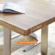 Picture of Igloo Dining table - Natural wood with Metal