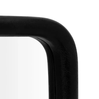 Aisja Rectangle Wood Wall Mirror