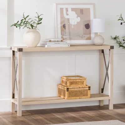 صورة طاولة دخول لاسيرينا - خشب طبيعى